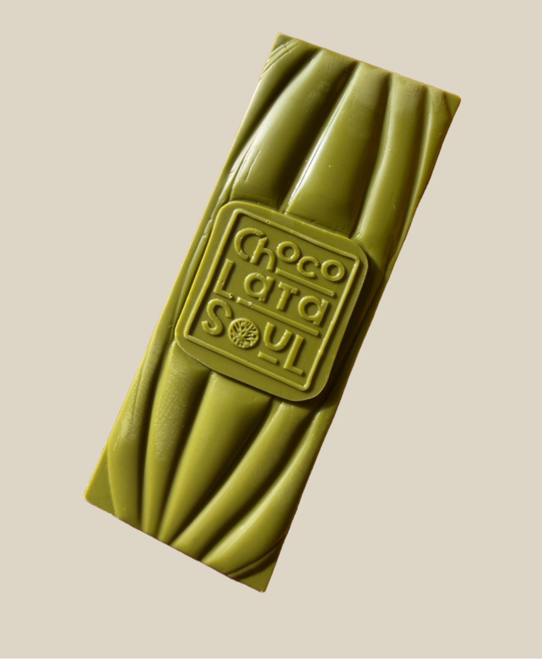 Chocolate blanco con matcha