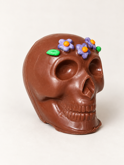 Calaverita de chocolate
