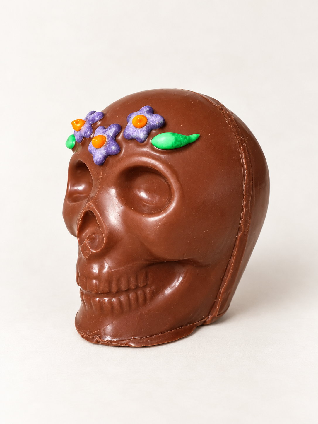 Calaverita de chocolate